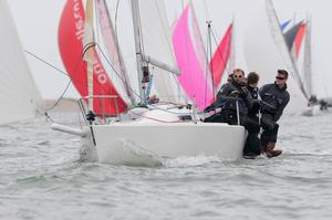 J70 & J80 National Championships, Royal Yacht Squadron Cowes Isle of Wight. June 14 -16 2013
Race three and four - Sunday, June 16

 photo copyright Rick Tomlinson Photography taken at  and featuring the  class