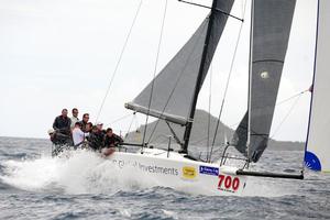 BVI Spring Regatta 2013 - Best BVI Boat - INTAC, Melges 32, Mark Plaxton (IVB) photo copyright Todd VanSickle / BVI Spring Regatta http://www.bvispringregatta.org taken at  and featuring the  class