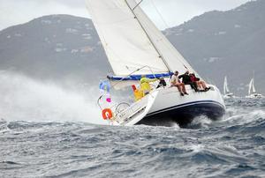 BVI Spring Regatta 2013 -  Dundee, Jeanneau Sun Odyssey 44i, Radboud Crul (NED) photo copyright Todd VanSickle / BVI Spring Regatta http://www.bvispringregatta.org taken at  and featuring the  class