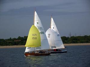 A close finish in the XOD Class photo copyright Phil Riley taken at  and featuring the  class