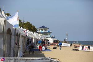 A quiet day at the office - 2013 Ulsan PWA World Cup photo copyright  John Carter / PWA http://www.pwaworldtour.com taken at  and featuring the  class