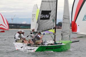 One of three Shaw 650's Monkey Business from Geelong - Australian Sports Boat Association National Championships 2013 photo copyright Teri Dodds http://www.teridodds.com taken at  and featuring the  class