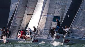 Gaeta, 12/04/13: Audi Sailing Series Melges 32 Day 1 photo copyright Studio Borlenghi/Stefano Gattini/BPSE taken at  and featuring the  class