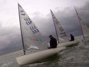 Finn World Masters images with reverse mounted Go-Pro
camera photo copyright Robert Deaves/Finn Class http://www.finnclass.org taken at  and featuring the  class