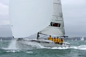 RORC De Guingand Bowl Race 2013 - Géry Trentesaux&rsquo;s MC34 Patton, Courrier Vintage. photo copyright Peter Mumford Beken of Cowes taken at  and featuring the  class