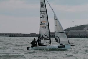  2013 Weymouth Challenge Cup photo copyright 2013 International 14 GBR taken at  and featuring the  class