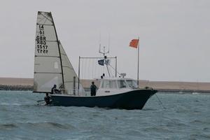  2013 Weymouth Challenge Cup photo copyright 2013 International 14 GBR taken at  and featuring the  class