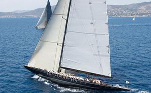 2013 Superyacht Cup Palma - J-Class aerial action photo copyright Ingrid Abery http://www.ingridabery.com taken at  and featuring the  class