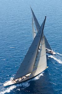 2013 Superyacht Cup Palma - J-Class aerial action photo copyright Ingrid Abery http://www.ingridabery.com taken at  and featuring the  class