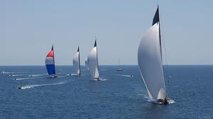 2013 Superyacht Cup Palma - J-Class aerial action photo copyright Ingrid Abery http://www.ingridabery.com taken at  and featuring the  class