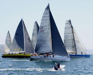 Lexus Newport to Ensenada Yacht Race day 1 - Lexus Newport to Ensenada Yacht Race day 1 photo copyright Rich Roberts taken at  and featuring the  class