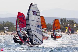 Losers final action - 2013 PWA Catalunya World Cup photo copyright  John Carter / PWA http://www.pwaworldtour.com taken at  and featuring the  class