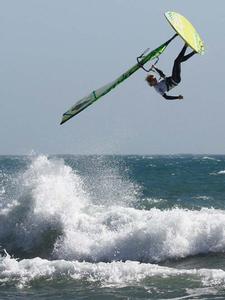 Morgan, Back - 2013 AWT Santa Cruz Goya Windsurfing Festival photo copyright  Kevin Pritchard / AWT http://www.americanwindsurfingtour.com/ taken at  and featuring the  class