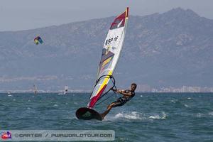 Pablo Ania - 2013 PWA Catalunya World Cup photo copyright  John Carter / PWA http://www.pwaworldtour.com taken at  and featuring the  class