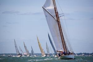 20130601  Copyright onEdition 2013©
Free for editorial use image, onEdition

The Coral and fleet approach the race finish today at the J.P. Morgan Asset Management Round the Island Race.

The J.P. Morgan Asset Management Round the Island Race (Saturday 1st June) is the 4th largest participation sporting event in the UK and the largest yacht race of its kind in the world. Organised by the Island Sailing Club in Cowes, it is dubbed ÔBritain's favourite yacht raceÕ, attracting anythi photo copyright onEdition http://www.onEdition.com taken at  and featuring the  class