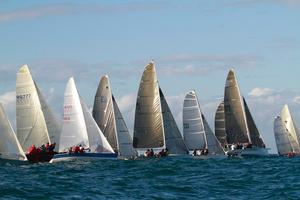 Race Start - Sail Mooloolaba 2013 photo copyright Teri Dodds http://www.teridodds.com taken at  and featuring the  class