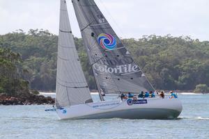 Sailing: Sail Port Stephens 2013, Nelson Bay (Aus), Commodore&rsquo;s Cup, 17/4/2013. Colortile photo copyright Teri Dodds taken at  and featuring the  class
