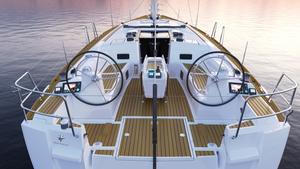 Sun Odyssey 469 from stern photo copyright  SW taken at  and featuring the  class