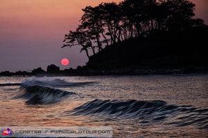 Sun up - 2013 Ulsan PWA World Cup photo copyright  John Carter / PWA http://www.pwaworldtour.com taken at  and featuring the  class