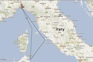 The 540nm Gran Premio d'Italia around the islands of the Med photo copyright Google taken at  and featuring the  class