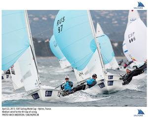 Day 4 - ISAF Sailing World Cup Hyeres 2013 photo copyright Mick Anderson / Sailingpix.dk http://sailingpix.photoshelter.com/ taken at  and featuring the  class
