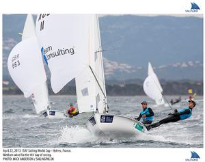Day 4 - ISAF Sailing World Cup Hyeres 2013 photo copyright Mick Anderson / Sailingpix.dk http://sailingpix.photoshelter.com/ taken at  and featuring the  class
