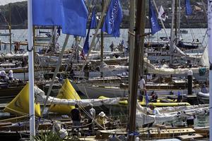 Panerai Classic Yacht Challenge 2013, Panerai British Cassic Week 2013 - Racing cancelled for lack of wind photo copyright  Panerai/Guido Cantini/Sea See http://www.seasee.com/ taken at  and featuring the  class
