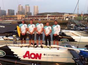 Full Metal Jacket crew,   Qingdao, China, Extreme Sailing Series photo copyright SW taken at  and featuring the  class