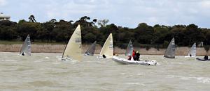 medal race second upwind photo copyright Robert Deaves/Finn Class http://www.finnclass.org taken at  and featuring the  class