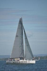 Wedgetail prepares at the start of the QantasLink Brisbane to Gladstone Yacht Race photo copyright Jordana Statham taken at  and featuring the  class