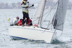 Serious Yahoo, winners of the Associates Cup photo copyright  Steb Fisher taken at  and featuring the  class
