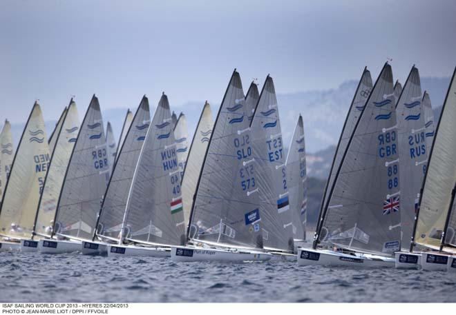 Finn - 2013 ISAF Sailing World Cup Hyeres ©  Jean-Marie Liot /DPPI/FFV