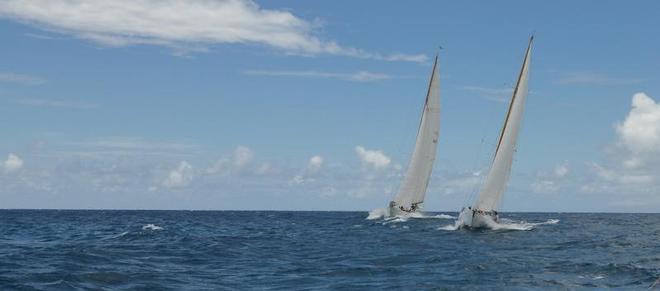 Start of the final race for The Inn Challenge Trophy, Mariella vs Vagabundo II  - The inn challenge trophy © J Rainey