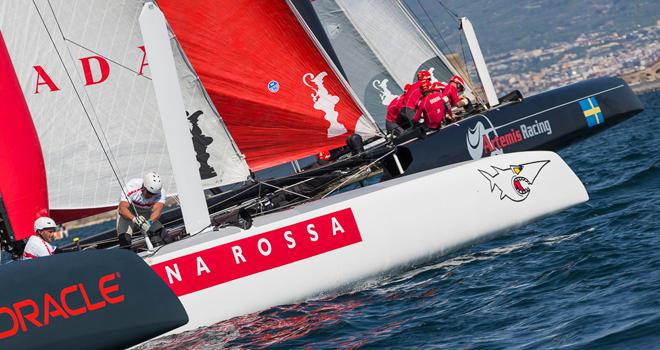 2013 America’s Cup World Series Naples - Day 1 - Luna Rossa Swordfish © Carlo Borlenghi/Luna Rossa http://www.lunarossachallenge.com