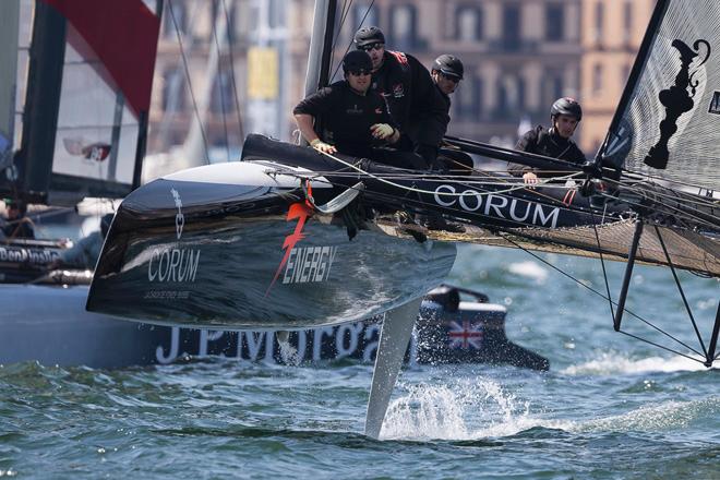 2013 America’s Cup World Series Naples - Day 1 - Energy Team © Carlo Borlenghi/Luna Rossa http://www.lunarossachallenge.com