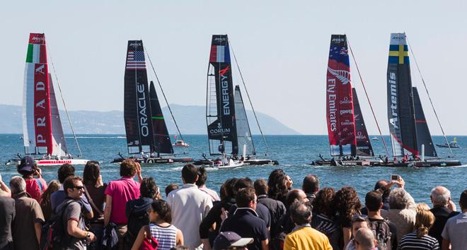 2013 America’s Cup World Series Naples - Day 1 © Carlo Borlenghi/Luna Rossa http://www.lunarossachallenge.com