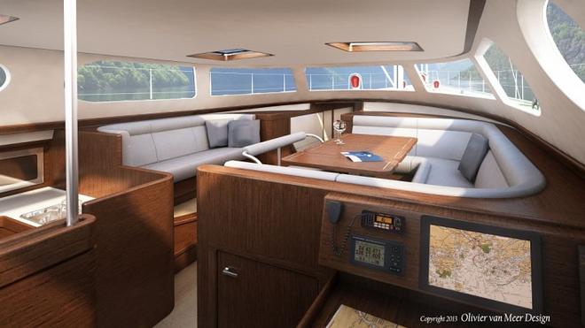 Pelican-80, launched mid-April, 2013, by Dutch designer, Olivier van Meer  © Olivier van Meer