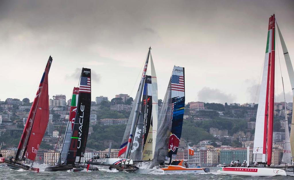 America’s Cup World Series Naples, Italy - what is going to change for AC35? © Lloyd Images/J.P.Morgan BAR http://bar.americascup.com/