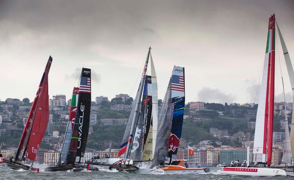 America’s Cup World Series Naples © Lloyd Images/J.P.Morgan BAR http://bar.americascup.com/