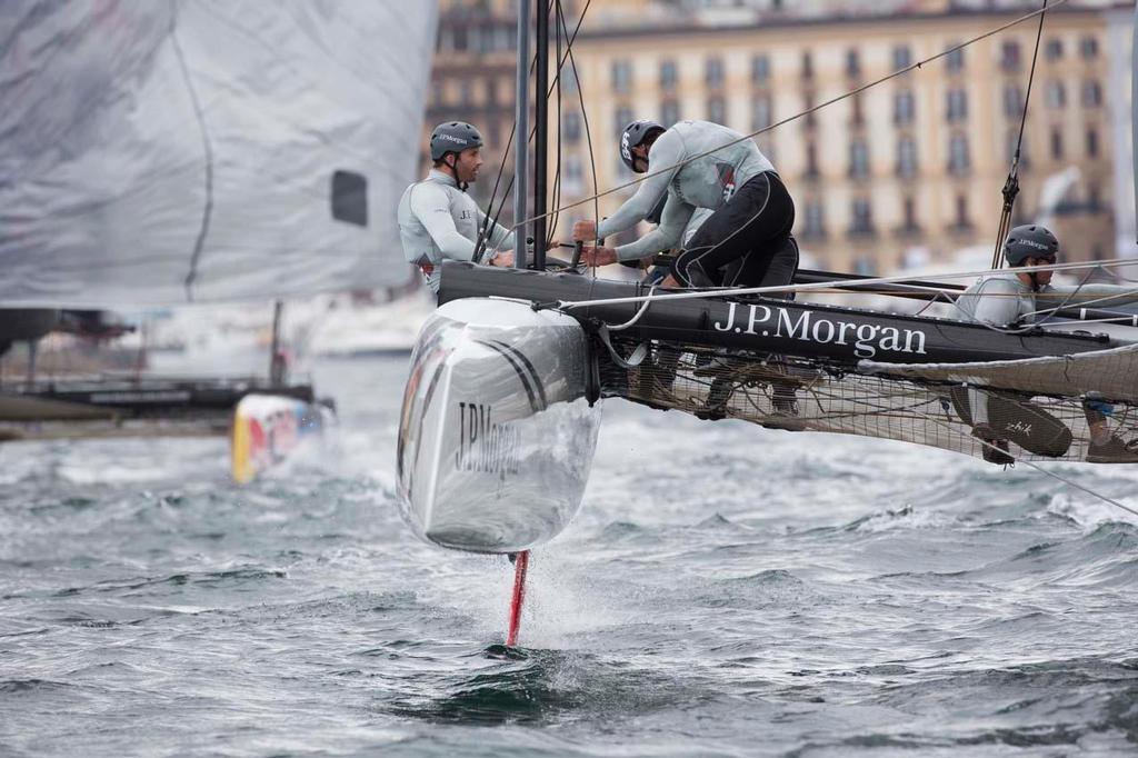 America's Cup World Series Naples/ ACWS Naples. Italy - The J.P.Morgan BAR AC45 team photo copyright Lloyd Images/J.P.Morgan BAR http://bar.americascup.com/ taken at  and featuring the  class