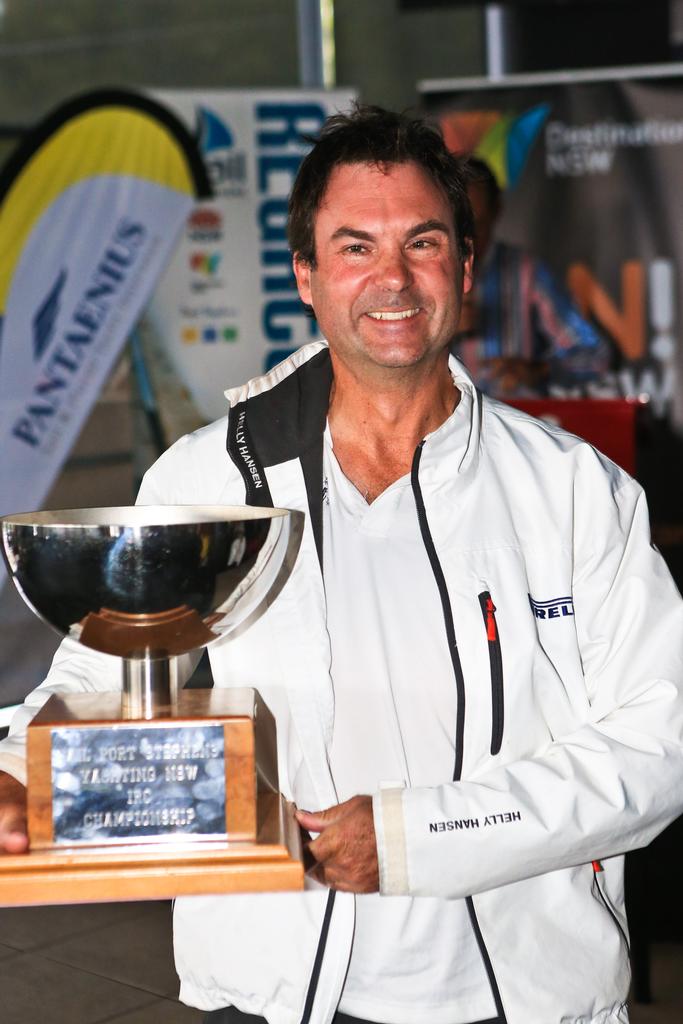 Sam Haynes Celestial NSW IRC division 1 Champion, 2013 Sail Port Stephens day 6 racing.  Sail Port Stephens is hosted by Corlette Point Sailing Club. photo copyright Craig Greenhill Saltwater Images - SailPortStephens http://www.saltwaterimages.com.au taken at  and featuring the  class