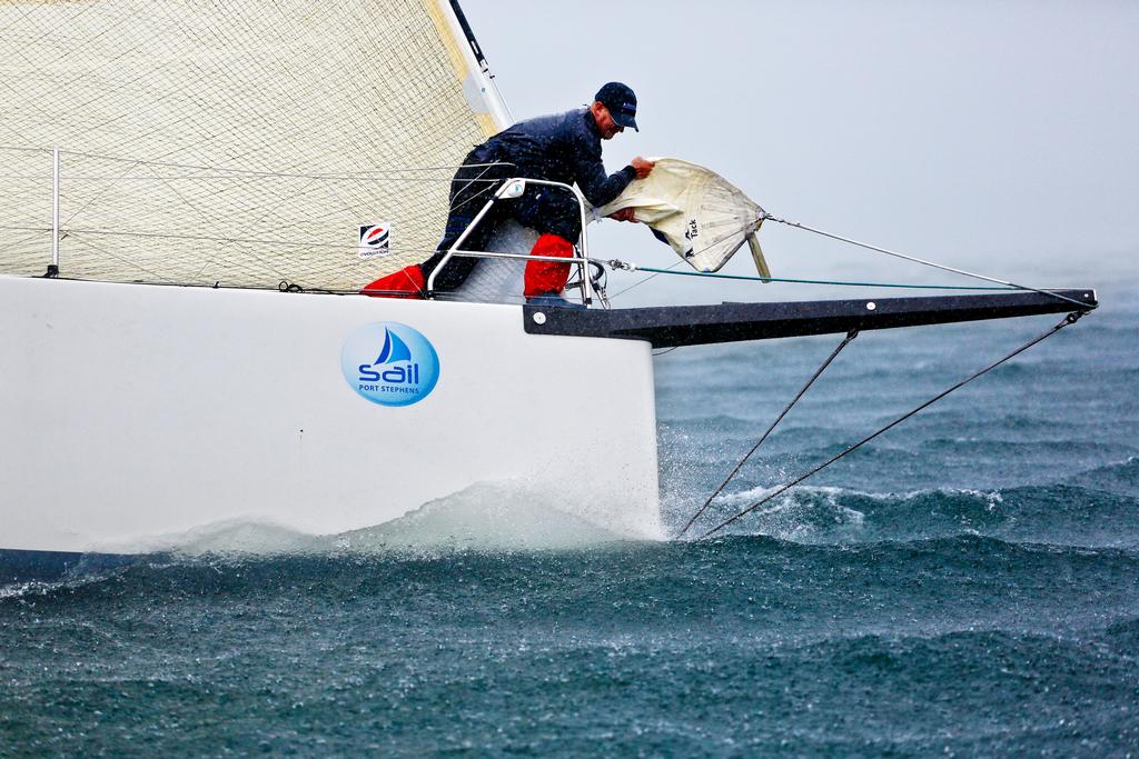 CELESTIAL, IRC NSW Championships, 2013 Sail Port Stephens day 5 racing.  Sail Port Stephens is hosted by Corlette Point Sailing Club. photo copyright Jon Reid Saltwater Images http://www.saltwaterimages.com.au taken at  and featuring the  class