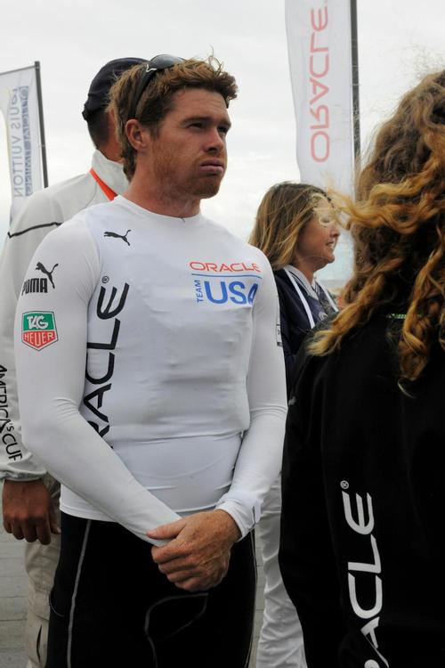 Tom Slingsby in reflective mood after the Final Fleet race &copy;  SW