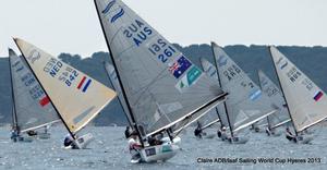 Finn - 2013 ISAF Sailing World Cup Hyeres photo copyright Claire ADB / ISAF Sailing World Cup Hyeres taken at  and featuring the  class