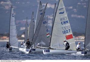 Finn - 2013 ISAF Sailing World Cup Hyeres photo copyright  Jean-Marie Liot /DPPI/FFV taken at  and featuring the  class