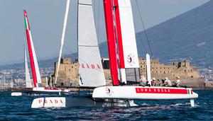 Napoli, 18/04/13
ACWS 45 Napoli
Day 1
Photo: Â© Luna Rossa/Carlo Borlenghi photo copyright Carlo Borlenghi/Luna Rossa http://www.lunarossachallenge.com taken at  and featuring the  class