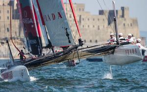 Napoli, 19/04/13
ACWS 45 Napoli
Day 2
Photo: Â© Luna Rossa/Carlo Borlenghi photo copyright Carlo Borlenghi/Luna Rossa http://www.lunarossachallenge.com taken at  and featuring the  class