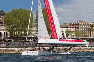 Napoli, 21/04/13 
ACWS 45 Napoli 
Day 4 
Photo: Â© Luna Rossa/Carlo Borlenghi photo copyright Carlo Borlenghi/Luna Rossa http://www.lunarossachallenge.com taken at  and featuring the  class