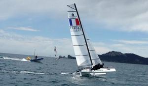 entrainement sof 2013 - World Sailing Cup in Hyères photo copyright Vincent Borde taken at  and featuring the  class