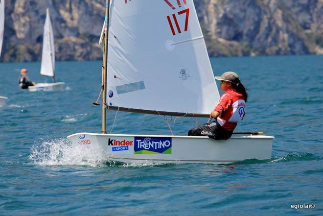 2013 World Optimist Championship Day 3 © Elena Giolai